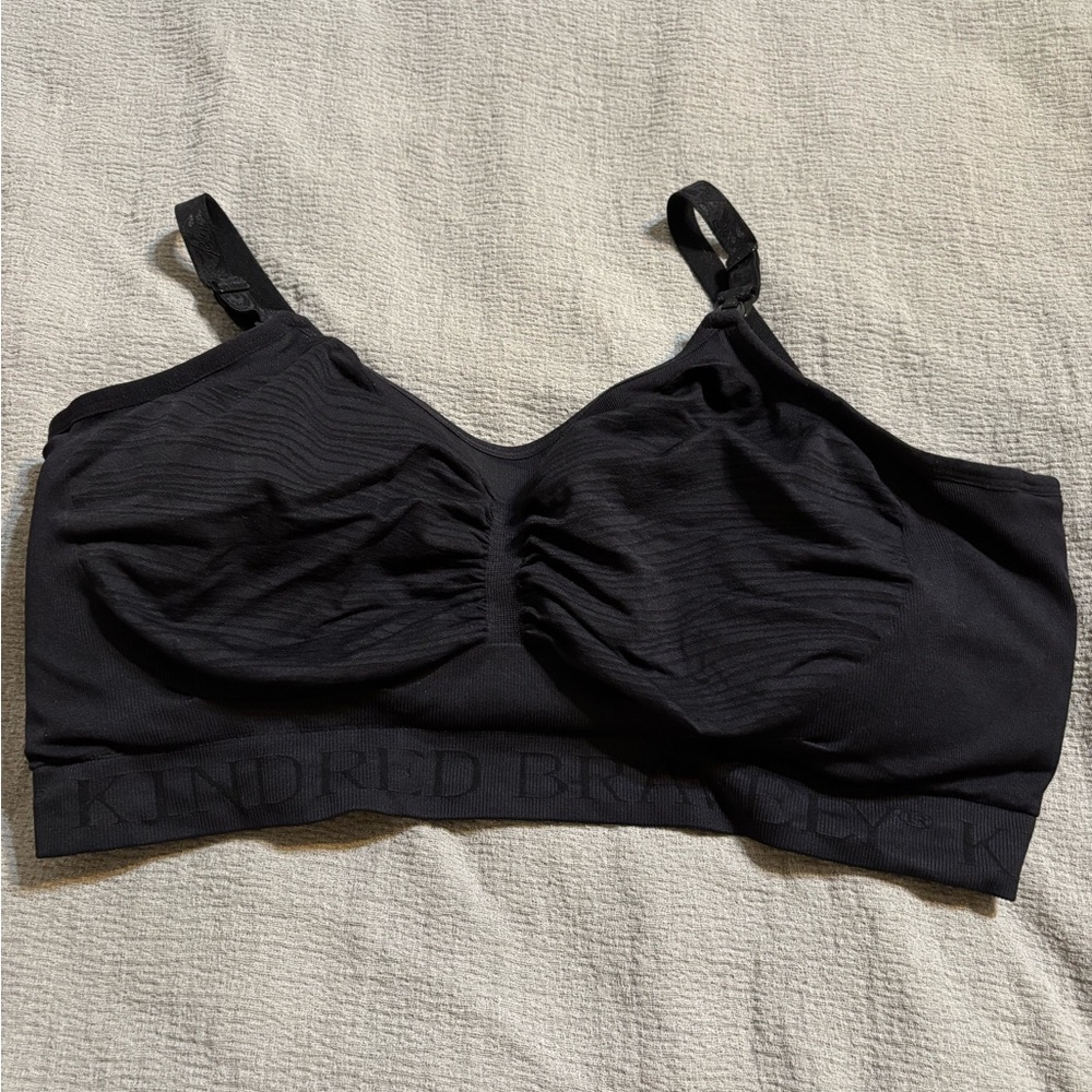 Kindred Bravely Charcoal Comfort Bra